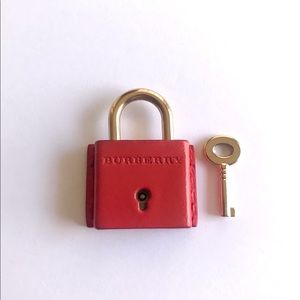 AUTHENTIC Burberry Lock & Key